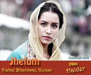 Jhelum Lyrics from Haider